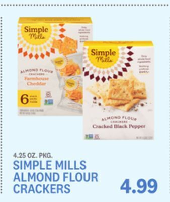 Kings Food Markets Simple mills almond flour crackers offer