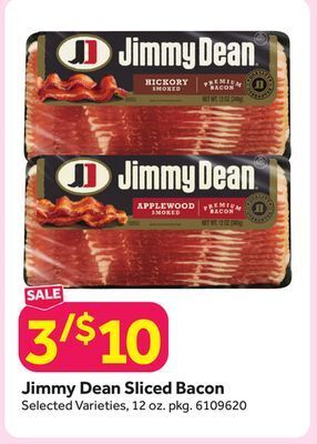 Stop&Shop Jimmy dean sliced bacon offer