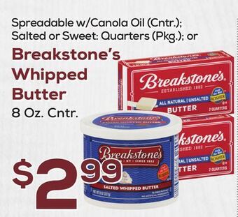 DeCicco & Sons Breakstone's whipped butter 8 oz. cntr. offer