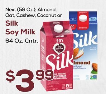DeCicco & Sons Silk soy milk 64 oz. cntr offer