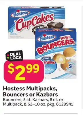 Stop&Shop Hostess multipacks, bouncers or kazbars offer