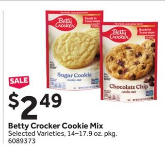 Stop&Shop Betty crocker cookie mix offer
