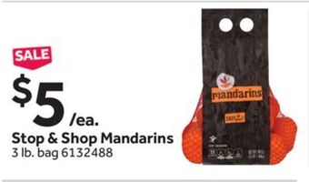 Stop&Shop Stop & shop mandarins offer