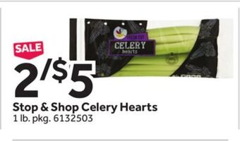 Stop&Shop Stop & shop celery hearts offer