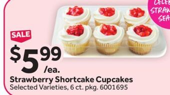 Stop&Shop Strawberry shortcake cupcakes offer