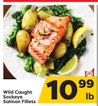 Weis Markets Wild caught sockeye salmon fillets offer