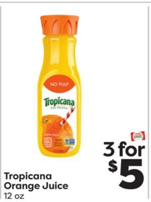 Weis Markets Tropicana orange juice offer