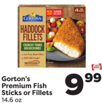 Weis Markets Gorton's premium fish sticks or fillets offer