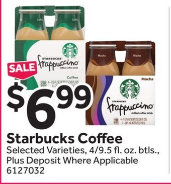 Stop&Shop Starbucks coffee offer