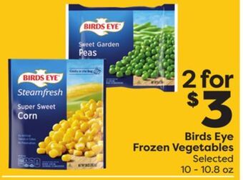 Weis Markets Birds eye frozen vegetables offer