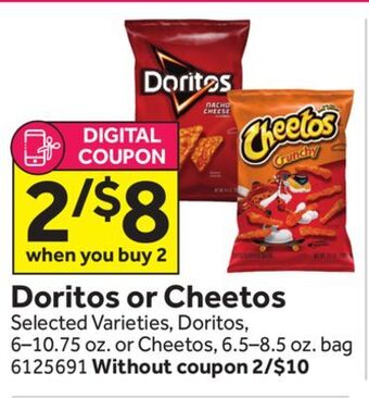 Stop&Shop Doritos or cheetos offer