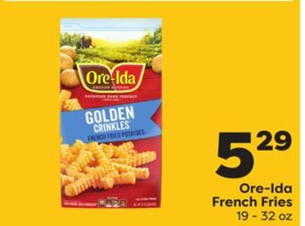 Weis Markets Ore-ida french fries offer