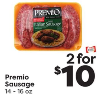 Weis Markets Premio sausage offer