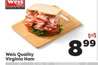 Weis Markets Weis quality virginia ham offer