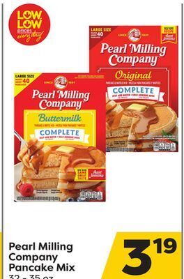 Weis Markets Pearl milling company pancake mix offer