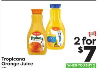Weis Markets Tropicana orange juice offer