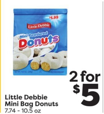 Weis Markets Little debbie mini bag donuts offer