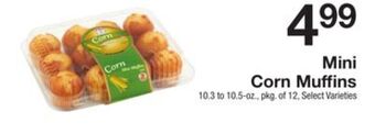 The Fresh Grocer Mini corn muffins offer