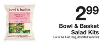 The Fresh Grocer Salad kits offer
