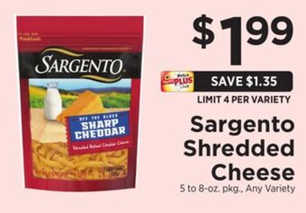 ShopRite Shredded cheese offer