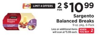 ShopRite Balanced breaks offer