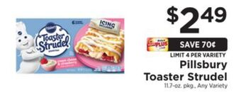ShopRite Toaster strudel offer