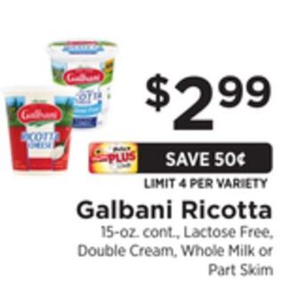 ShopRite Ricotta offer