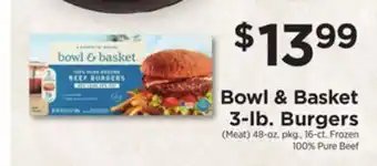 ShopRite 3-lb. burger offer