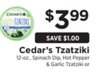 ShopRite Tzatziki offer
