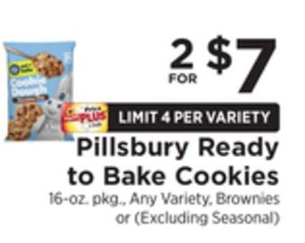 ShopRite Ready to bake cookies offer