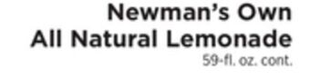 ShopRite All natural lemonade offer