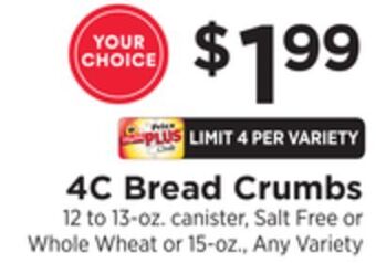 ShopRite Bread crumbs offer
