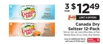 ShopRite Seltzer 12-pack offer