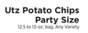 ShopRite Potato chips party size offer