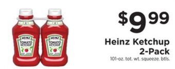ShopRite Ketchup 2-pack offer