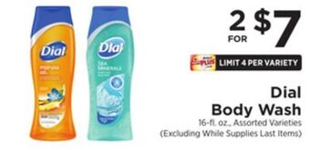 ShopRite Body wash offer