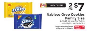 ShopRite Oreo cookies family size offer
