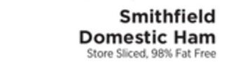 ShopRite Domestic ham offer