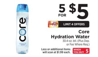 ShopRite Hydration water offer