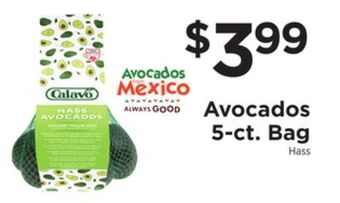 ShopRite Avocados 5-ct. bag offer