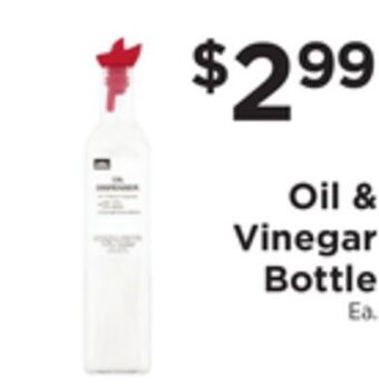 ShopRite Oil & vinegar bottle offer
