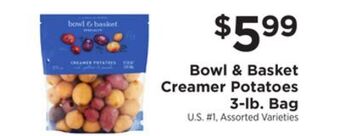 ShopRite Creamer potatoes 3-lb. bag offer