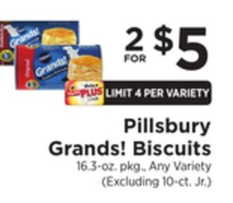 ShopRite Grands! biscuits offer