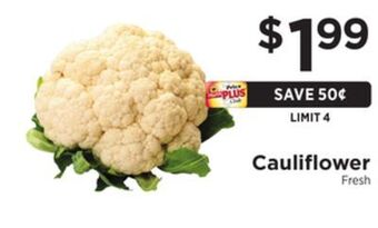 ShopRite Cauliflower offer