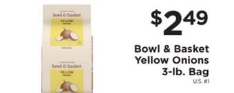 ShopRite Yellow onions 3-lb. bag offer