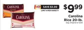 ShopRite Rice 20-lb. offer