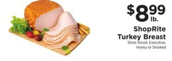 ShopRite Turkey breast offer