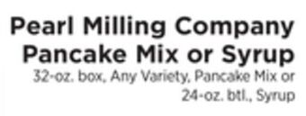 ShopRite Pancake mix or syrup offer