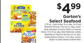 ShopRite Select seafood offer