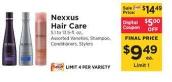 ShopRite Hair care offer